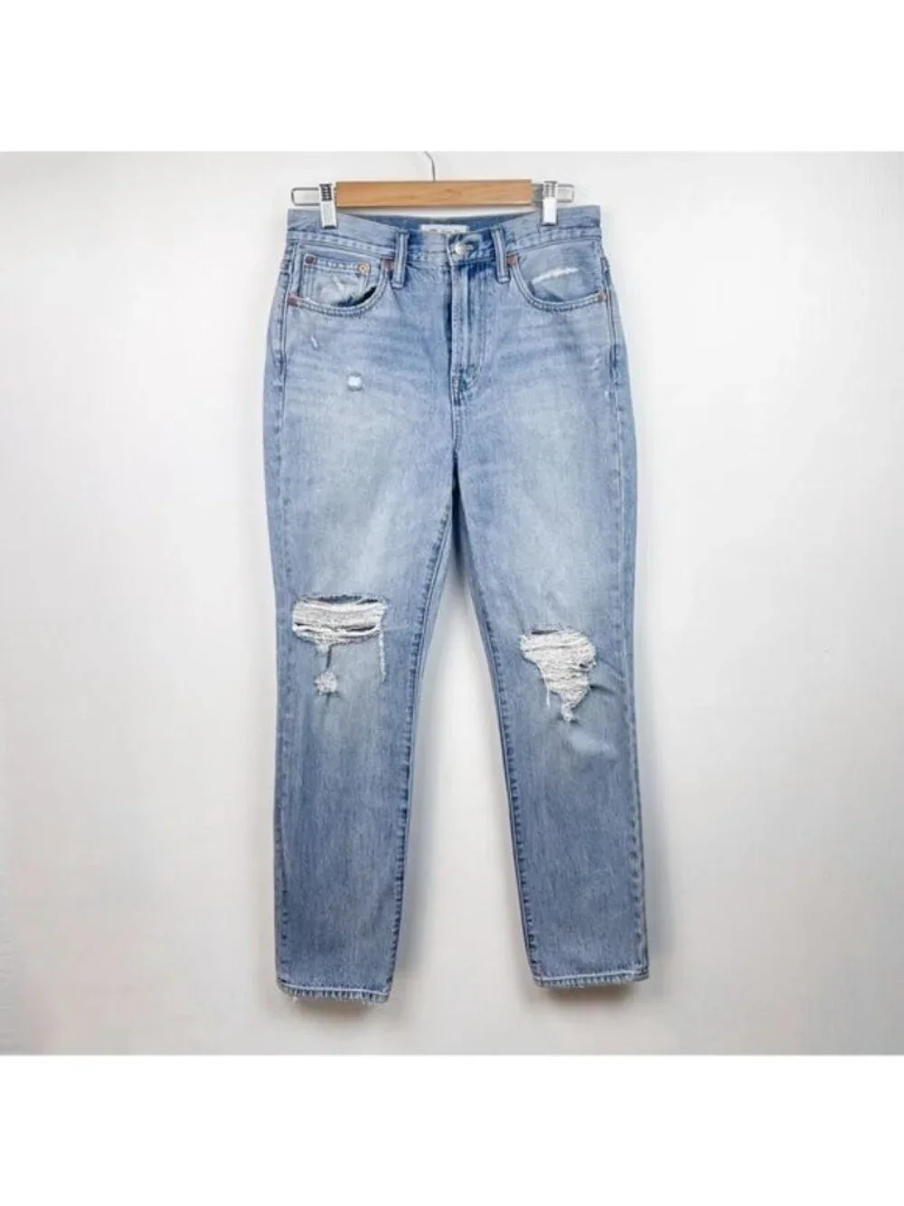 Madewell The Perfect Vintage Jean in Calabria Wash MB435 distressed Edition 26